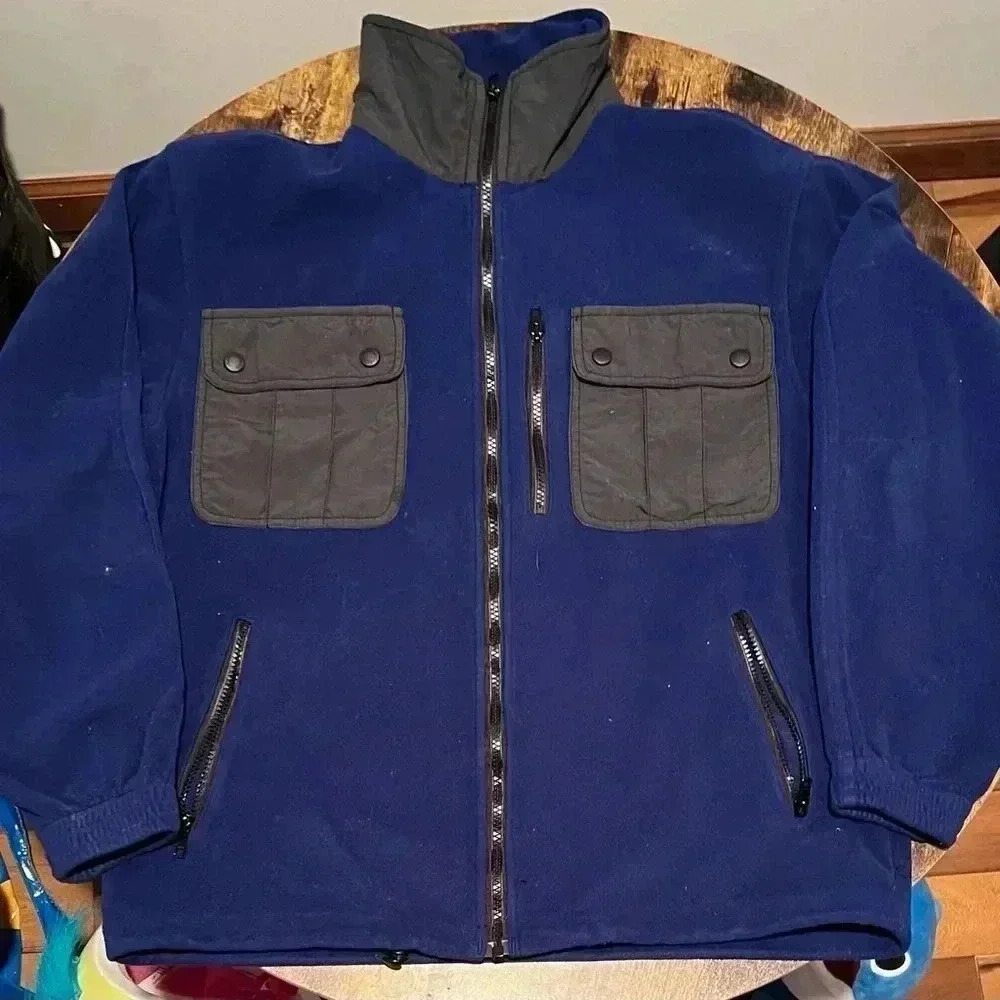 Cabella’s | men’s Wind Stopper fleece jacket. Size: L